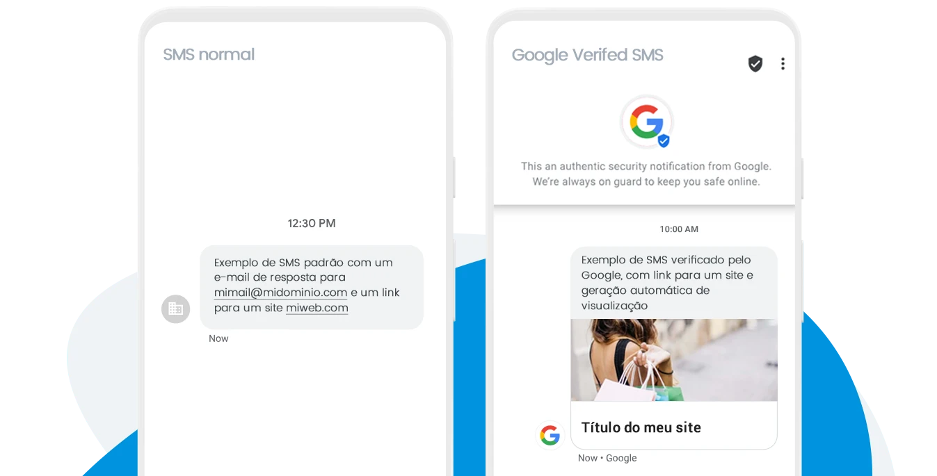 SMS Google verify