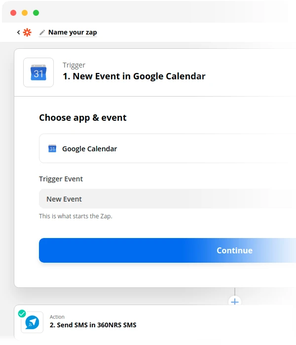 Integração do 360NRS com o Google Calendar